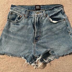BDG Girlfriend High Rise Jean Shorts